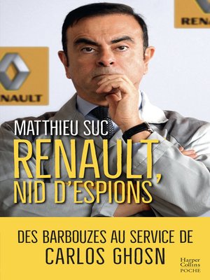 cover image of Renault, nid d'espions